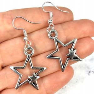 3 for $15 Celestial Star Dangle Earrings.